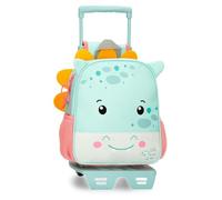 Roll Road Happy Pets Mochila Preescolar con Carro Multicolor 23x25x10 cms Poliéster