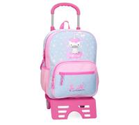 Roll Road I Am a Unicorn Mochila Escolar con Carro Azul 30x38x12 cms Poliéster 13,68L