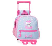 Roll Road I Am a Unicorn Mochila Preescolar con Carro Azul 23x25x10 cms Poliéster 5,75L