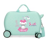 Roll Road I Am Unicorn Maleta Infantil Azul, Rígida, 2 Ruedas