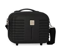 ROLL ROAD India, Neceser ABS Adaptable Unisex Adulto, Negro (Black), Media