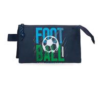 Joumma Roll Road GOL Estuche Triple Negro 22x12x5 cms Poliester 1,98L