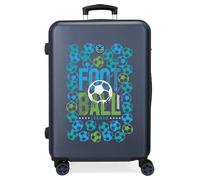 Roll Road Joumma Gol Maleta mediana Azul 46x65x23 cms Rígido 3 kgs Cierre de combinación lateral ABS 3 kgs 56LExtensible