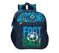 Roll Road Joumma Gol Mochila Escolar Negro 23x28x10 cms Poliester 6,44L