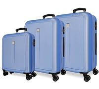 ROLL ROAD Juego De Maletas ABS Rígida Camboya Azul