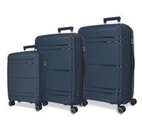 Roll Road Juego De Maletas Universe Polipropileno Marino