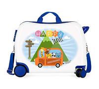 Roll Road Little Me Maleta Infantil Multicolor 50x38x20 cms Rígida ABS Cierre combinación 34L 2,1Kgs 4 Ruedas Equipaje de Mano