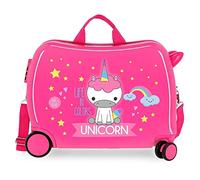 ROLL ROAD Little Me, Maleta Infantil Niñas, Fucsia, Media