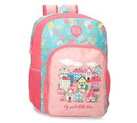 Roll Road My little Town Mochila Escolar Rosa 30x40x13 cms Poliéster 15,6L