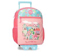 Roll Road My little town Mochila Preescolar, Rosa, 27x33x11 cms