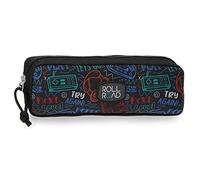 Roll Road Next Level Estuche Negro 22x7x3 cms Poliéster