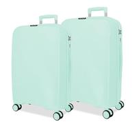 Roll Road Orbit Juego de Maletas Verde 64/75 cms Rígido 7,1 kgs Cierre TSA Integrado Polipropileno 7,1 kgs 145,8L