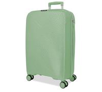 Roll Road Orbit Maleta de Cabina, Verde, Rígido Polipropileno
