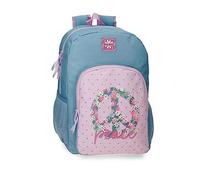 Roll Road Peace Mochila Adaptable Multicolor 30x40x13 cms Poliéster 16,93L