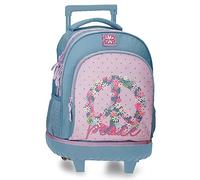 Roll Road Peace Mochila Multicolor 32x43x21 cms Poliéster 28,9L