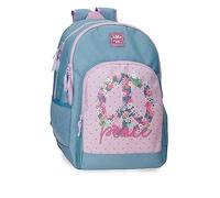 Roll Road Peace Mochila Multicolor 33x44x17 cms Poliéster 24,68L
