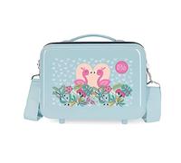 Roll Road Pelican Love Neceser Adaptable Azul 29x21x15 cms Rígido ABS 9,14L 0,6 kgs