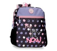 Roll Road Roll Road The time is now Mochila Preescolar Adaptable a Carro Negro 27x33x11 cms Poliéster 9,8L