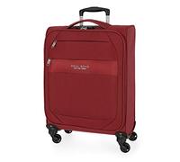 ROLL ROAD Royce, Maleta De Cabina 55cm Unisex Adulto, Rojo (Red), Talla Única