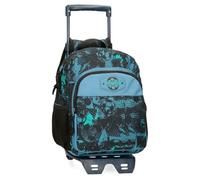 Roll Road Soccer Mochila Preescolar, Negro, 23x28x10 cms