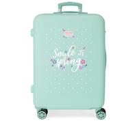 Roll Road Spring Dream Maleta Mediana Azul 48x70x26 cms Rígido 3 kgs Cierre de combinación Lateral ABS 3 kgs 81 L