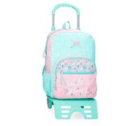 Roll Road Spring Dream Mochila Escolar con Carro Multicolor 30x38x12 cms Poliéster