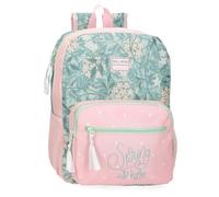 ROLL ROAD Spring is here Mochila Escolar Rosa 30x38x12 cms Poliéster 13,68L