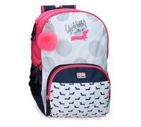 Roll Road Teckel Mochila Escolar Multicolor 33x44x17 cms Poliester 24,68L