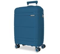 Roll Road Universe Maleta de Cabina Azul 39x55x21 cms Rígido 2,4 kgs Cierre TSA Polipropileno 2,4 kgs 37L Equipaje de Mano