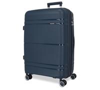 Roll Road Universe Maleta Grande Azul 50x75x29 cms Rígido 4,1 kgs Cierre TSA Polipropileno 4,1 kgs 96LExtensible