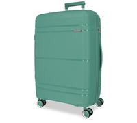 Roll Road Universe Maleta Mediana Verde 45x65x26 cms Rígido 3,2 kgs Cierre TSA Polipropileno 3,2 kgs 65LExtensible