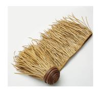 Roll Roof Teja De Paja, Simulación De Teja De Paja Palma, Techo De Paja Decorativo Ignífugo Y Antienvejecimiento Paja Falsa Paja Hecha A Mano(Yellow g,0.5x4m/1.64X13.1ft)