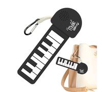 Roll Up Electronic Grand, Foldable Piano Keyboard, 8.54x5.2x0.79 Inches Compact & Lightweight Design, Portable Musical Instrument for Travel, School, Outdoor, Home, and Park