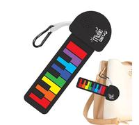 Roll Up Electronic Piano - Teclado eléctrico plegable de silicona Soft Touch Keys, Lightweight Portable Design, Practice Instrument, Flexible Music Toy | Piano Keyboard For Outdoor Activities