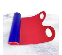 Roll Up Snow Sled, Soft Thickened Sliding Mat, 36,22 x 16,54 pulgadas, Flexible Lightweight Design, Durable Cold-Resistant Superficies for Skiing, Grass, Sandboarding, Yard Winter Sports Kids and