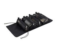 Roll up Travel Bag for Toiletries, Makeup Organizer, Plegable Packing Organizers Women, Toiletries Case Vacation Business Trips, Negro , Se référer au descriptif, Consulte la descripción