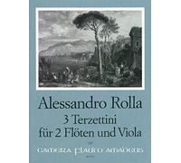 ROLLA A. - Tercetinos (3) para 2 Flautas y Viola (Partitura/Partes) (Pauler)