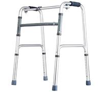 Rollator Acogedor Bastón De Cuatro Patas para Discapacitados Soporte De Apoyabrazos para Ancianos Anciano Caminando Fractura Caminar Marco De Soporte Plegable Auxiliar Anhelar