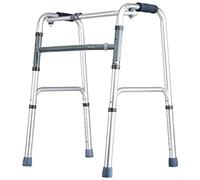 Rollator Acogedor Bastón De Cuatro Patas para Discapacitados Soporte De Apoyabrazos para Ancianos Anciano Caminando Fractura Caminar Marco De Soporte Plegable Auxiliar Anhelar