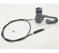 Rollator - Freno de mano de repuesto con cable, freno de mano y cable de 38.5 pulgadas, frenos de bloqueo de rueda ajustables, se adapta a todas las marcas de piezas de rodillo de 3/4 ruedas, 795,