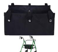 Rollator Walker Bag - Under Seat Organizer, Canasta de almacenamiento | Ajuste de reemplazo resistente para libros de compras esenciales, accesorio ligero y ligero Ayuda de movilidad de los adultos ma