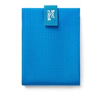 Roll'eat ® | Bolsa Merienda, Porta Bocadillos con Envoltorio Reutilizable, Porta Alimentos Ecológico sin BPA, Bolsa de Tela, Color Azul - Boc'n'Roll Active