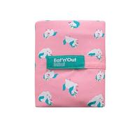 Roll'eat ® - Mr. Wonderful | Bolsa Térmica Impermeable Convertible en Mantel, Reutilizable y Ecológica sin BPA con Cremallera, para el Colegio, Excursiones y Viajes, Color Unicorn - Eat'n'out Mini