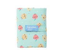 Roll'eat ® - Mr. Wonderful | Bolsa Térmica Impermeable Convertible en Mantel, Reutilizable y Ecológica sin BPA con Cremallera, para el Colegio, Excursiones y Viajes, Color Apple - Eat'n'out Mini