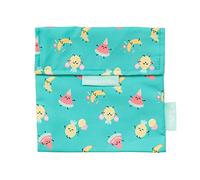 Roll'eat ® | Mr. Wonderful Porta Sandwich Reutilizable, Bolsa Ecológica sin BPA, Porta Bocadillo de Color Fruits - Snack'n'Go