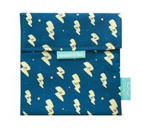 Roll'eat ® | Mr. Wonderful Porta Sandwich Reutilizable, Bolsa Ecológica sin BPA, Porta Bocadillo de Color Ligthning - Snack'n'Go