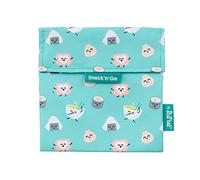 Roll'eat ® | Mr. Wonderful Porta Sandwich Reutilizable, Bolsa Ecológica sin BPA, Porta Bocadillo de Color Sushi - Snack'n'Go