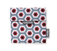 Roll'eat ® | Porta Sandwich Reutilizable, Bolsa Ecológica sin BPA, Porta Bocadillo de Color Born - Snack'n'Go Tiles