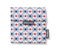 Roll'eat ® | Porta Sandwich Reutilizable, Bolsa Ecológica sin BPA, Porta Bocadillo de Color Eixample - Snack'n'Go Tiles
