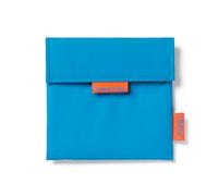 Roll'eat ® | Porta Sandwich Reutilizable, Bolsa Ecológica sin BPA, Porta Bocadillo de Color Fluor Azul - Snack'n'Go Fluor